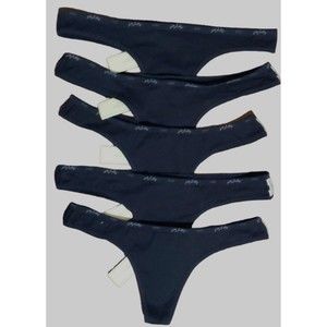 Lot of 5 Navy Gilly Hicks Sydney Abercrombie New Boy Thong Cotton Small